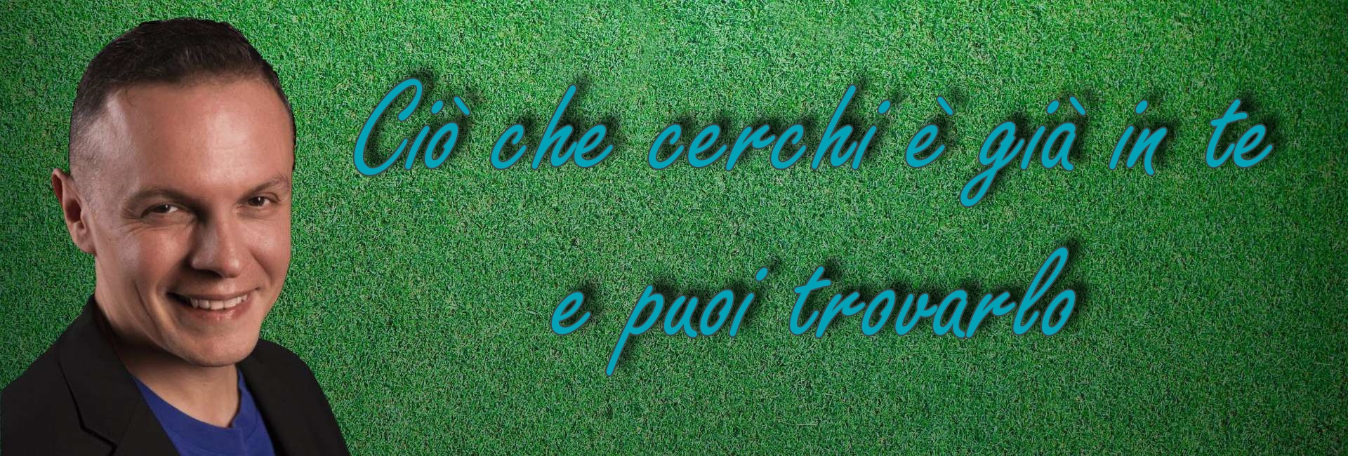 Foto home page Luigi e sfondo Slogan